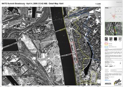 Pic: NATO-Gipfel 2009 Satellitenaufklärung