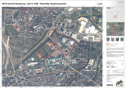 Pic: NATO-Gipfel 2009 Satellitenaufklärung