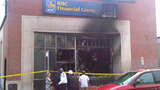 Pic: Burned bank