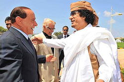 Pic: BerlusconiGadafi